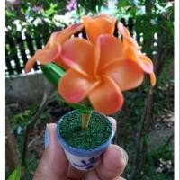 ราคา กระถางต้นลีลาวดีสีแสดดินปั้น (2790238654)