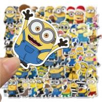 ราคา ✨พร้อมส่ง✨มินเนี่ยน Minions Minion sticker สติกเกอร์กันน้ำรูปแบบที่แตกต่างกัน 小黃人 50 ชิ้น (2917020525)