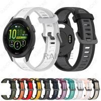 ราคา สายยางซิลิโคนนุ่ม 18 มม. สำหรับ Garmin Forerunner 265S / 265S Music / 255S / Venu 3s / Venu 2s / Vivomove 3s / Vivoactive 4S (24542620080)