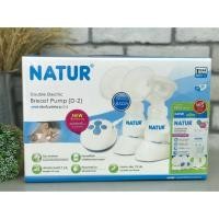 ราคา เครื่องปั๊มนมไฟฟ้าเนเจอร์ แบบเต้าคู่ รุ่น D-2 Natur Double Electric Breast Pump (D-2) เต้าคู่ มีโหมดกระตุ้นน้ำนม (2318038375)