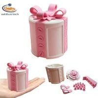 ราคา Seaf> Annoying Gift Box With Screw, 3D Prank Screw Box, Valentines Day Bow Gift Box,3D Puzzle Prank Gift Box with Hiddenpartment,Challeing Brain Teaser Good (44655022381)