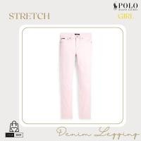 ราคา [New_ของแท้%_พร้อมส่ง]_Polo Ralph Lauren-Girl-กางเกงยีนส์ Legging ขายาวผ้ายืดสีชมพู Girl XL (29366980386)