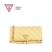 ราคา GUESS กระเป๋า รุ่น QG874875 GIULLY XBODY FLAP ORGANIZER สีเหลือง (26268054062)