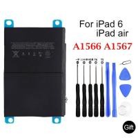 ราคา แบตเตอรี่ ipad Air 2 ipad 6 แบตเตอรี่ทดแทนสำหรับ ipad 6 Air 2 A1566 A1567 แบตเตอรี่ภายใน Li - Ion 7340mAh (3759081458)