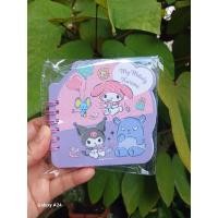 ราคา my melody kuromi mininotebook x bigga (25886792783)