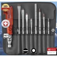 ราคา PB Swiss Tools ไขควงชุด รุ่นพิเศษ PB 225 ด้ามงอได้ พร้อมแกนปากแบน หกเหลี่ยม (9 ตัว/ชุด) ของแท้ 100% (8624633827)