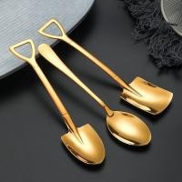 ราคา ช้อนสแตนเลส ช้อนขนมหวานสร้างสรรค์ ช้อนพลั่วสแตนเลสหนา (28281453040)
