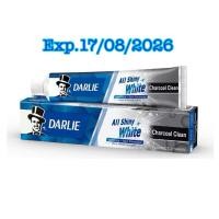 ราคา Exp.17/08/2026 Darlie all shiny white charcoal clean 140g ดาร์ลี่ ยาสีฟัน ออล ชายนี่ ไวท์ ชาร์โคล คลีน 140 กรัม (57000456111)