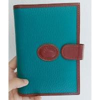 ราคา กระเป๋าใส่บุ๊คแบงค์หนังแท้ DOONEY & BOURKE แท้ 100% สีเขียวมิ้นท์ (3633305780)