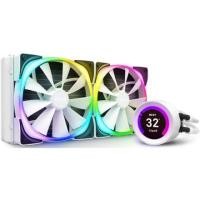 ราคา NZXT Kraken Z63 RGB Liquid CPU Cooler Matte White (RL-KRZ63-RW) (16052768294)