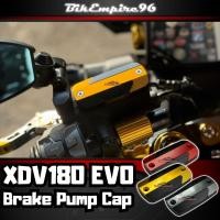 ราคา XDV180 Evo เบรคปั๊มหมวก CNC อลูมิเนียมเบรคอ่างเก็บน้ําครอบคลุม 1 ชิ้นสําหรับ Keeway XDV180 EVO (44021139135)