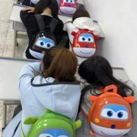 ราคา /st โรงเรียนอนุบาล Peter Pan น่ารักเด็กกระเป๋านักเรียนกระเป๋าเป้สะพายหลังชายหญิงการ์ตูน Super Girl เด็ก Peter Pan กระเป๋าเป้สะพายหลัง Eggshell 5748fdx (53051164555)