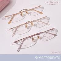 ราคา JILL STUART - JS70109 ✨ กรอบแว่นไทเทเนียม แว่นไร้กรอบ กรอบเจาะ (26053682783)