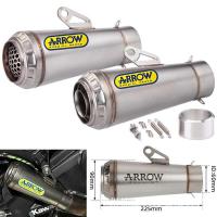 ราคา รถจักรยานยนต์ดัดแปลง Arrow ท่อไอเสียส่วนหางสแตนเลสไอเสียหางคอ Z650/MT07/R3/R6/BJ3 (50302004156)