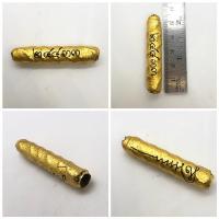 ราคา ตะกรุดพระลักษณ์หน้าทอง รุ่นครอบเศียรพระลักษณ์ 50 หลวงปู่กาหลง เขี้ยวแก้ว วัดเขาแหลม (27864863456)