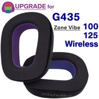 ราคา Misodiko แผ่นครอบหูฟังไร้สาย แบบเปลี่ยน สําหรับ Logitech G435 Zone Vibe 100 125 (16895097318)