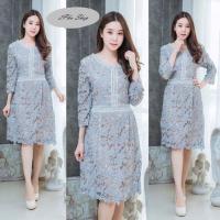 ราคา New! เดรสลูกไม้ สไตล์ Self-portrait (1246703484)