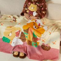 ราคา KAKAO FRIENDS – บ้านชนบท ชุนชิก Fleece Blanket Large (Ryan & Choonsik) ผ้าห่ม ขนนุ่ม ไซซ์ใหญ่ (48101470636)