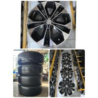 ราคา ล้อแม็ก Nissan แท้ขอบ 17" 5/114 ใส่ Nissan Teana Sylphy X Trail Nissan Click Nissan Juke พร้อมยางเปอร์เซ็นต์สภาพดี (49151406473)