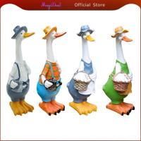 ราคา MagiDeal รูปปั้นสวนสัตว์ รูปปั้นเป็ด ตกแต่งศิลปะ เป็ดสวนกลางแจ้งในร่ม (49304318436)