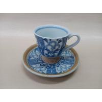 ราคา ชุดถ้วยกาแฟดินเผาเคลือบ พร้อมจานรองญี่ปุ่น Coffee Cup (19513539888)