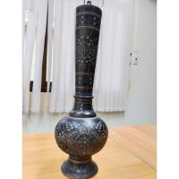 ราคา ของโบราณเกินร้อยปีทำจากทองเหลืองเก่าสวยงามลวดลายสวยงามหายากน่าเก็บสะสมอย่างมากครับถอดออกได้2ส่วน (23671763619)