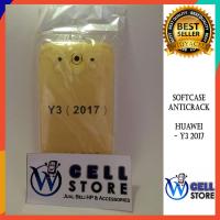 ราคา [WCELL] Softcase Anticrack / Anti Crack Case Huawei Y3 2017 (2924572973)