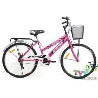 ราคา Turbo Bicycle จักรยาน รุ่น 24" WISH (สีชมพู) (300667648)