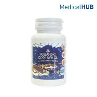 ราคา Icelandic Cod Liver Oil 300mg นํ้ามันตับปลา ชนิดแคปซูล 60 แคปซูล 23401 (47803356976)