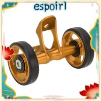 ราคา ครอบคลุมล้อจักรยานแบบ Easywheel ทำจากอลูมิเนียม มีแบริ่งเหล็กน้ำหนักเบาทะแคงสำหรับ Brompton และ Dahon (57355023581)