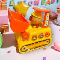 ราคา ของเล่นรถตักดินเด็ก รถของเล่นอันปังแมน รถไถอันปังแมน Joy Palette Anpanman Boob Excavator Car มือสอง (28880570423)