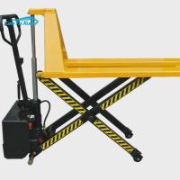 ราคา Infrared option 1.5ton Electric High Lift Pallet Truck Battery Powered Scissor Pallet Jack Automati (48555254346)