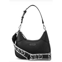 ราคา GUESS กระเป๋าผู้หญิง รุ่น BERKTON MINI TOP ZIP- สีดำ (29074212610)
