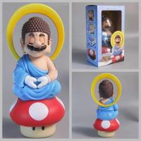 ราคา SUPER Mario GK SUPER Buddha Mario Seated Buddha LOVE U Plumber Boxed Figure (49153982498)
