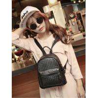 ราคา กระเป๋าสะพายหลัง กระเป๋าเป้ กระเป๋าแฟชั่นผู้หญิง รุ่น BA-009 (สีดำ) (24683995)