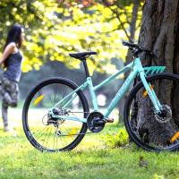 ราคา จักรยานไฮบริด BIANCHI C-Sport DAMA 2 DISC, CAMALEONTE HYBRID BIKE, Acera 24 สปีด วีเบรค ล้อ 700C, BIANCHI MY2021 (9060068540)