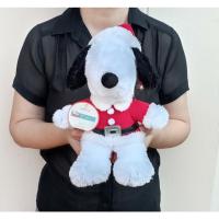 ราคา ตุ๊กตาสนูปปี้ สภาพเหมือนใหม่ ป้ายห้อย Peanuts Santa Snoopy ขนาด 11 นิ้ว งาน Hallmark Cards ( Peanuts ) (23633946690)