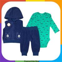 ราคา ชุดเซ็ต 3 ชิ้น Carter’s ขนาด 3-6 เดือน มือ 1 (42113650344)
