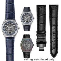 ราคา สายนาฬิกาหนังวัวสําหรับ ZENITH DEFY series 95.900/33.9002 สายนาฬิกาหนังวัวอ่อนสําหรับสร้อยข้อมือผู้ชาย 23 มม.สายรัดข้อมือ FHRV (27493941275)