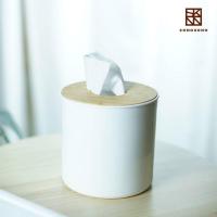 ราคา กล่องทิชชู่ฝาไม้ กล่องกระดาษทิชชู่ สไตล์มูจิ Minimal (8036822912)