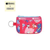ราคา LeSportsac Key Card Holder Bag กระเป๋ากุญแจใส่นามบัตร Style 4009 Lesportsac x Peanuts (52303148716)