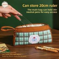 ราคา อาูร์ กระเป๋าปากกาลายสก๊อตวินเทจ, รูปแบบตารางการ์ตูน ย้อนยุค ตารางกระเป๋าเครื่องเขียน, สไตล์อเมริกันมือถือสัตว์น่ารักผ้ากระเป๋าดินสอนัก (54904983560)