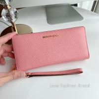 ราคา ของแท้100% กระเป๋าสตางค์ซิปรอบ Michael Kors Jet Set Travel Continental Wallet 35T7GTVE7L flash ur (26717995465)