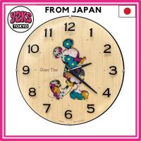 ราคา [ของแท้ส่งตรงจากญี่ปุ่น ] นาฬิกาแขวนผนัง Seiko Clock ลายตัวละคร มิกกี้เมาส์ (Mickey & Friends Disney Time) แบบอะนาล็อก ลายไม้สีธรรมชาติ ขนาดตัวเครื่อง: 30.1×30.1×4.7 ซม. รุ่น FW586B (27293445237)
