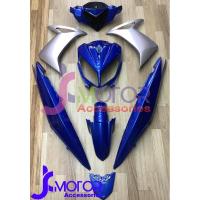 ราคา 12ชิ้น YAMAHA​ NOUVO​ ELEGANCE​ 135cc​ แฟริ่ง​ใหม่​ " แท้​ " เบิก​ YAMAHA​ สี​น้ำเงิน​แก้ว​ -​ บรอนด์​เทา​ (8512583339)