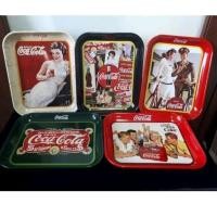 ราคา ถาดโค้กสังกะสี <ยกเซ็ต >ลายสวยสีสด 5ใบ (ราคาพิเศษ) (5942634485)