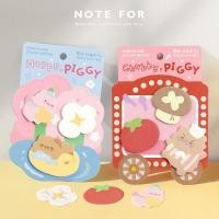ราคา โพสอิท กระดาษโน๊ต NOTE FOR Alien Post-it Set "หมูน้อยกลิ้งมา" สมุดโน้ต M5ขนาดเล็กน่ารักบันทึกการจัดการเวลาแผ่นบันทึกสามารถฉีกได้ N ครั้ง (41978058237)