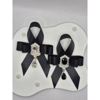 ราคา ริบบิ้นไว้อาลัยติดเข็มกลัด โบว์ไว้อาลัย (55950983893)