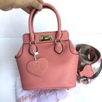 ราคา กระเป๋าToolboxหนังPU มือสอง Littlebunnystores ฐาน6นิ้วสีชมพู (4854925851)