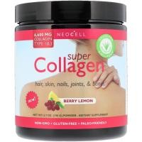 ราคา สูตรใหม่! Neocell Super Collagen,Type 1 & 3,Berry Lemon, 6,000 mg, 6.7 oz (190g) นีโอเซล คอลลาเจนแบบผงผสมเบอรี่เลมอน (2503847604)